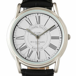 Baptism vid kyrkans Personlig Watch Armbandsur