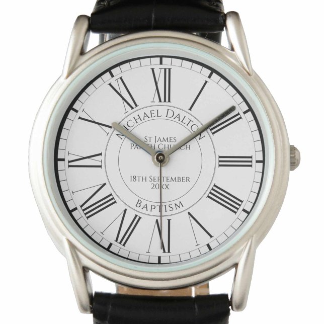 Baptism vid kyrkans Personlig Watch Armbandsur (Skapare uppladdad)