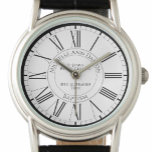 Baptism vid kyrkans Personlig Watch Armbandsur<br><div class="desc">En klocka för att hedra minnet av någon i en kyrka. Anpassa till namn,  baptism,  kyrka och datum. Unik minnesstund för en speciell religiösa tillfälle.</div>