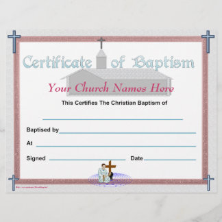 Baptismens intyg