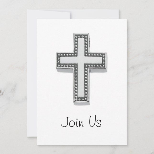 Baptismens tillkännagivande i Inbjudan (Framsida)