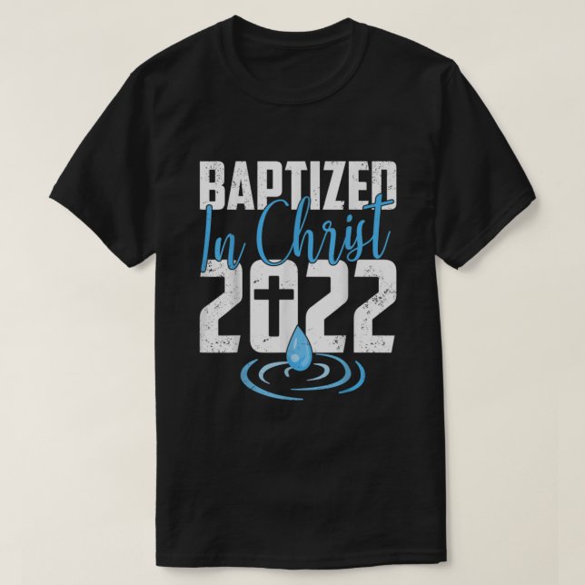 Baptismkyrkogruppen Vatten 2022 T Shirt (Design framsida)
