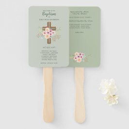 Baptismprogrammet Fläkt - Blommigt Kor Sage