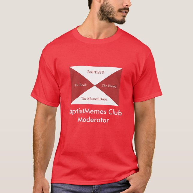 Baptistisk Memes klubb: Examinator (mörk) Tee Shirt (Framsida)