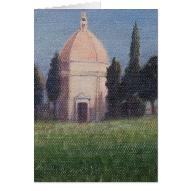 Baptistry Tavarnelle 2012 Hälsningskort (Framsidan)