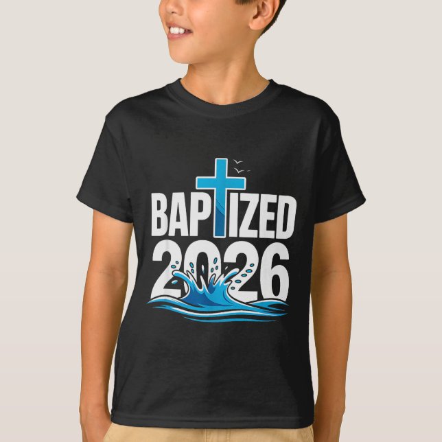 Baptized 2026  t shirt (Framsida)