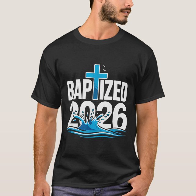 Baptized 2026  t shirt (Framsida)