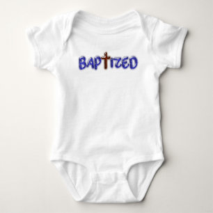 Baptized Baby Bodykosti - Baptism - Särskilda till T Shirt