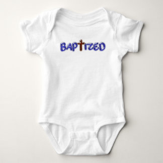 Baptized Baby Bodykosti - Baptism - Särskilda till T Shirt