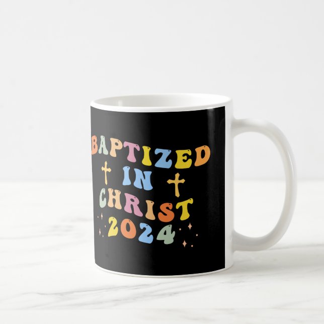 Baptizerad i Kristus Kaffemugg (Höger)