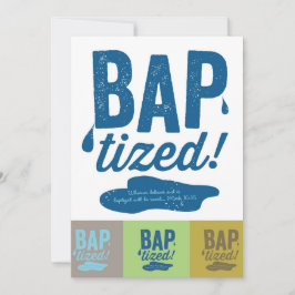 Baptizerad! Inbjudan