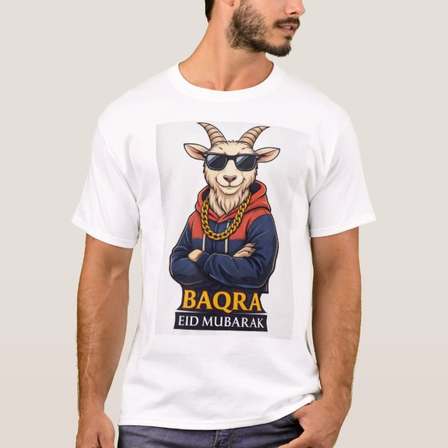 Baqra Eid Mubarak get design -Cool Hoo -s T Shirt (Framsida)