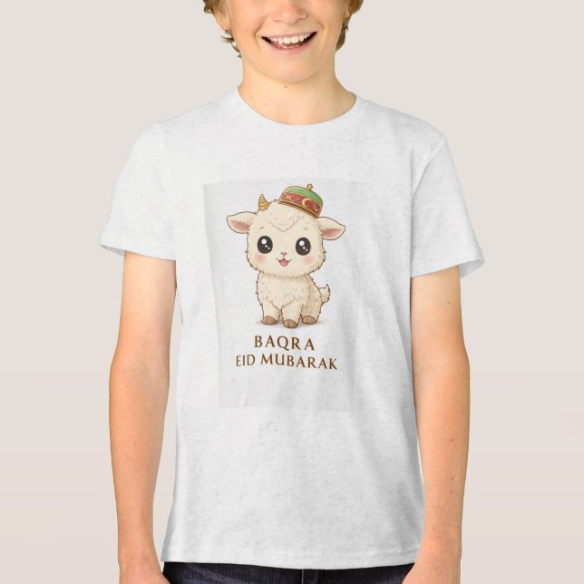 Baqra Eid Mubarak get-design för get-tröja  T Shirt (Framsida)