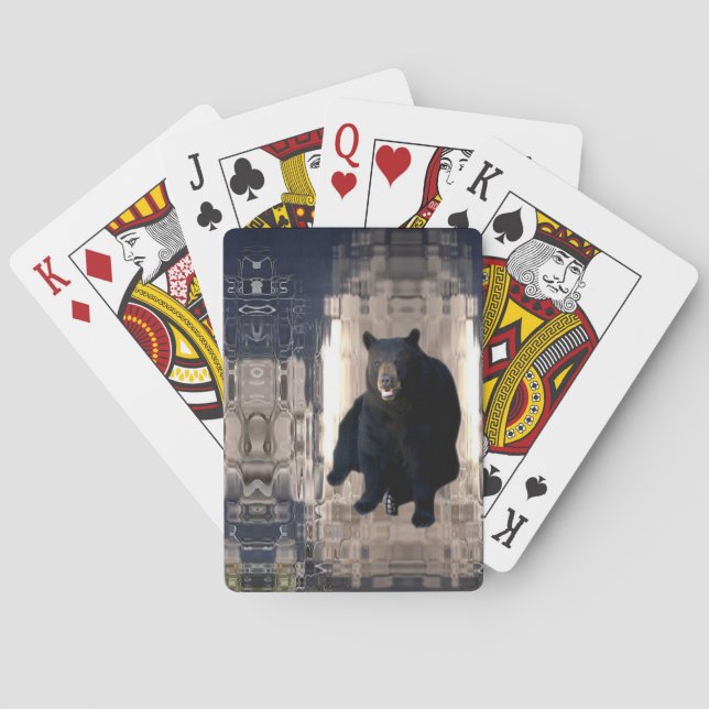 Bär 1- Projektering av iscub Mosaic Spel Kort (Baksidan)