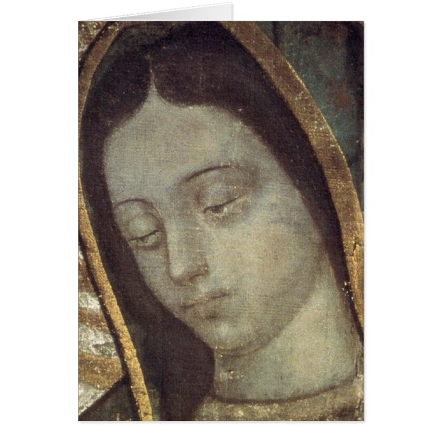 Bär alltid Ansikte i Mary Hälsningskort (Framsidan)