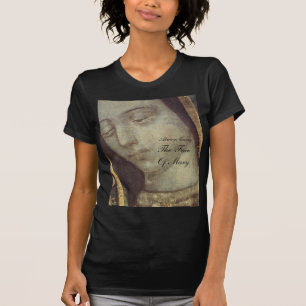 Bär alltid Ansikte i Mary Tee Shirt
