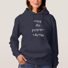 Bär alltid Vuxen Hoodie med sin närvaro T Shirt