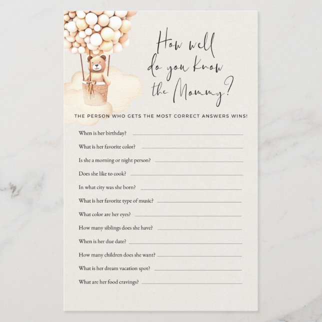 Bär babystölder hur bra vet du? (Framsida)