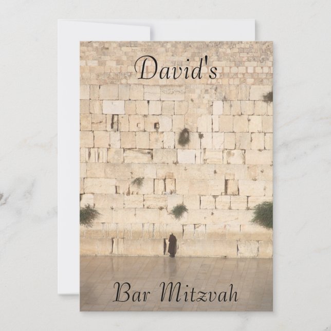 Bar/Bat Mitzvah-inbjudan Inbjudningar (Framsida)