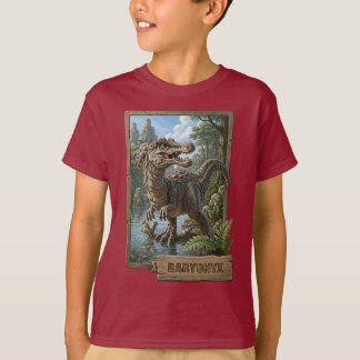 Bär det otämjda förflutna: Baryonyx-expeditionens T Shirt
