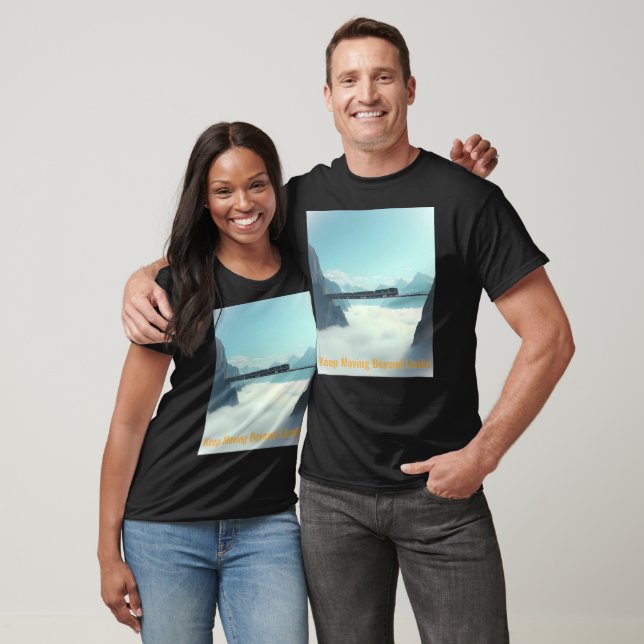  Bär Din Drivkraft – Fortsätt Röra Dig Utöver Grän T Shirt (Unisex)