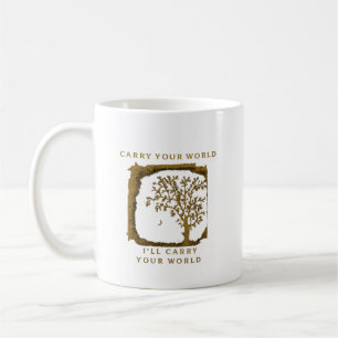 Bär Din Värld – Gyllene Design Kaffemugg