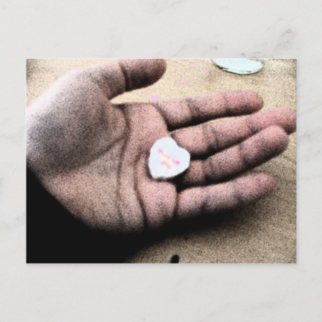 bär ditt hjärta vykort (Framsida)