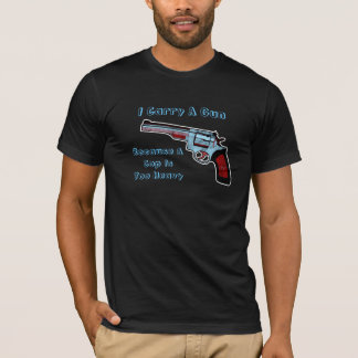 Bär en Gun Revolver Handgun Pro-Gun Tee