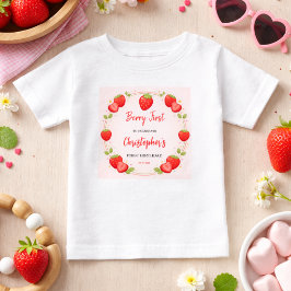 Bär Första Födelsedagen | Jordgubb 1:a Födelsedage T Shirt