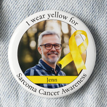 Bär Gult för Sarkomcancer Medvetenhet