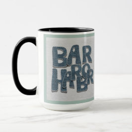 Bar Harbor Maine Denim Mug Mugg