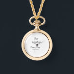 Bar Harbor möhippa brudtärna bröllop a Armbandsur<br><div class="desc">Design</div>
