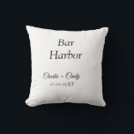 Bar Harbor möhippa brudtärna bröllop a Kudde<br><div class="desc">Design</div>