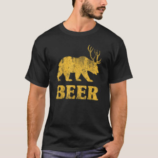 Bär+Hirsch Bier Funny T-Shirt