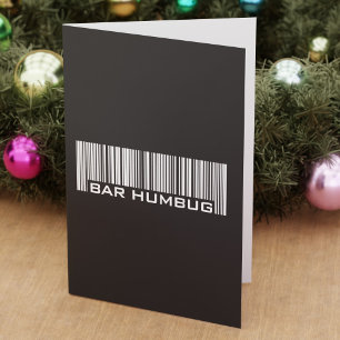 Bar Humbug - Roligt Antijulhumor Helgkort