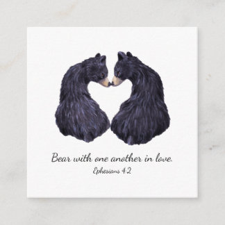 Bär i skriptkortet Kärlek Tilläggskort
