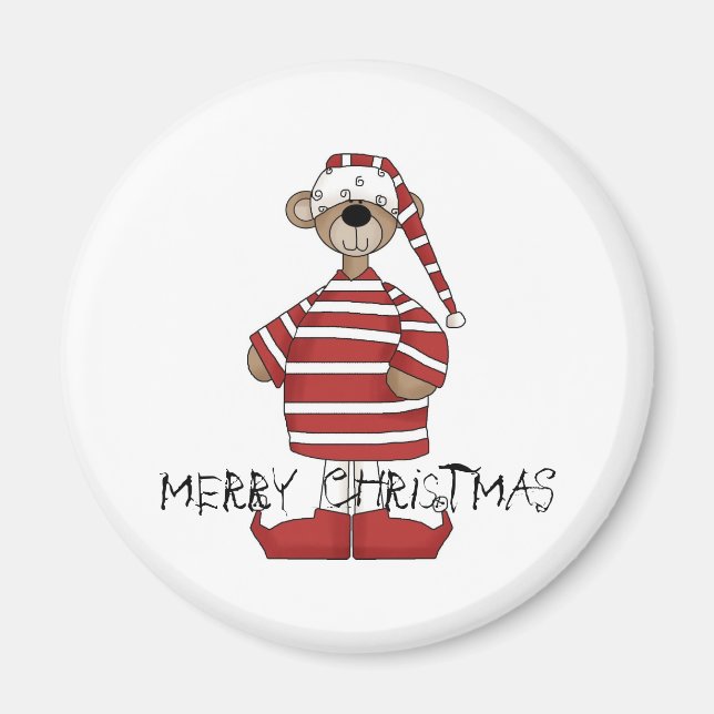 Bär julmagnet magnet (Framsidan)