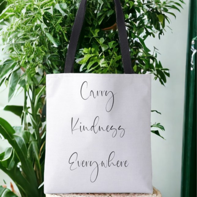Bär Kindness överallt, skript inspiration Tygkasse (Skapare uppladdad)