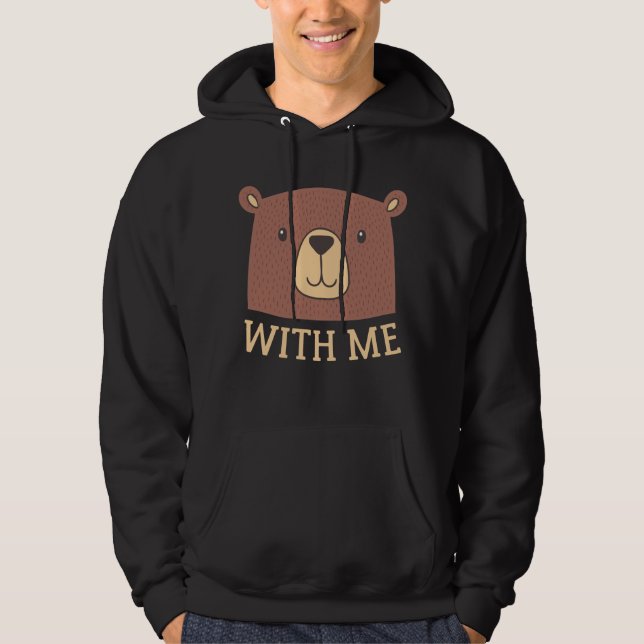 Bär med mig hoodie (Framsida)
