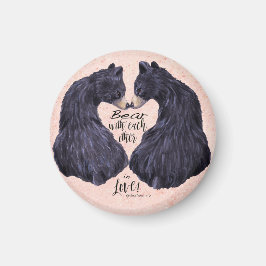 Bär med varandra magnet