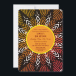 Bar Mitzvah-inbjudan Inbjudningar<br><div class="desc">En färgrik, iögonfallande grafisk design som representerar den inre anden. Jordfärgspaletten representerar traditionella värderingar. Lätt att anpassa och redigera. Den är försedd med texten: Fira! Vickie och Bob Goldstein bjuder in dig att fira deras son Samuels Bar Mitzvah. Söndag, 11 maj, kl 10. Lunch följer. RSVP senast 30 april. vgoldstein@gmail.com,...</div>