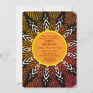 Bar Mitzvah-inbjudan Inbjudningar