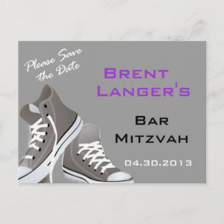 Bar Mitzvah-skor Postkort Meddelande Vykort