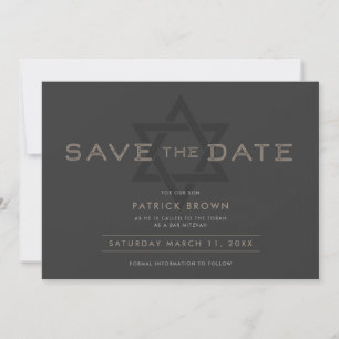Bar Mitzvah Spara Datum Inbjudningar