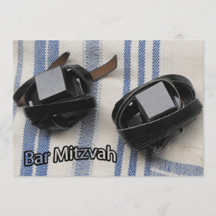 Bar Mitzvah - Tallis & Tefillin Kort
