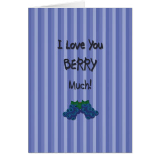 Bär mycket hälsningskort