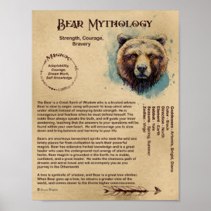 BÄR MYTOLOGI POSTER
