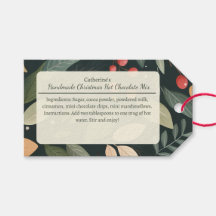 Bär och blad jul varm chokladmix