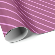 Bär och ros diagonalrandigt presentpapper