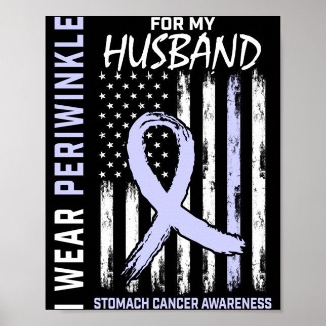 Bär Periwinkle för magcancer hos make Poster (Framsidan)